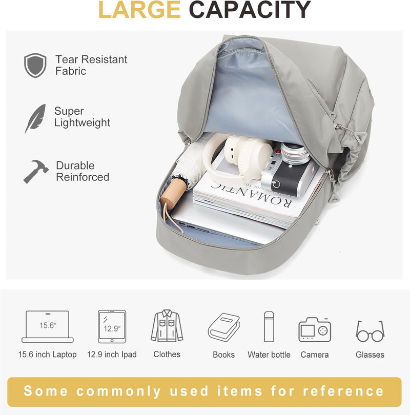 livbote School Backpack Teenager Backpack School Women Men Waterproof Lightweight Daypack Daypack Travel Backpack for Girls Boys