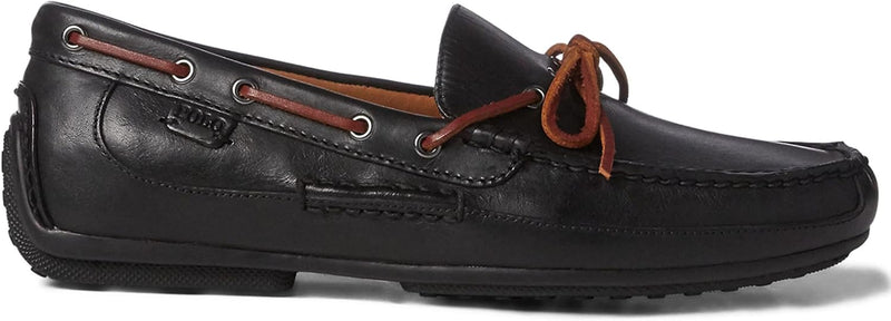 Roberts mens Driving Style Loafer - Black