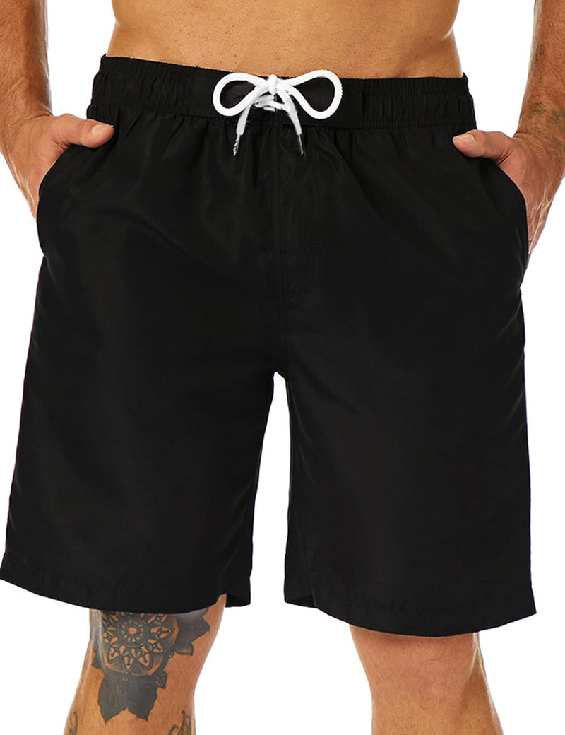 mens Board Shorts Board Shorts - Black