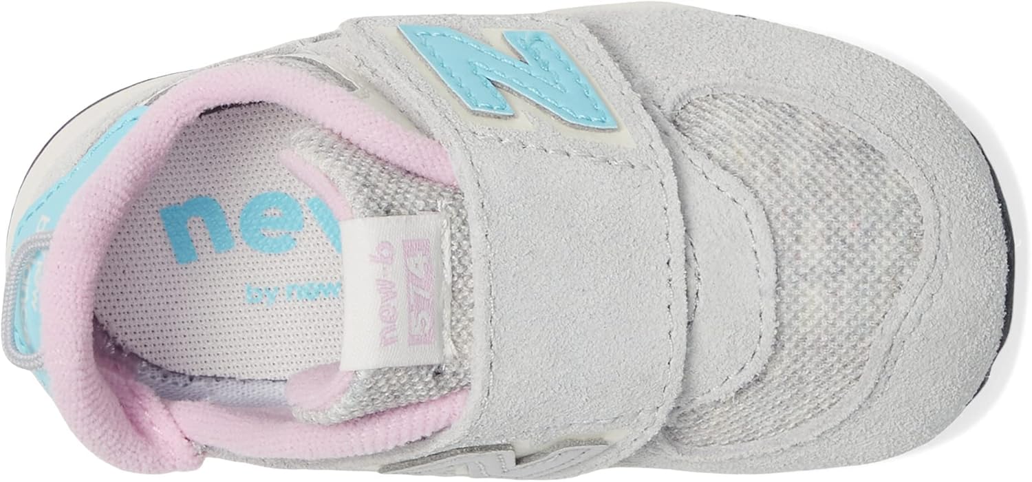 New Balance Unisex-Child 574 New-b V1 Neo Sole Hook and Loop Sneaker