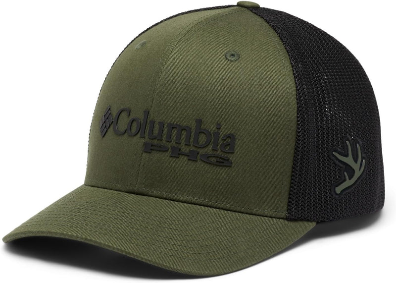 unisex-adult Phg Logo Mesh Ball Cap - High Cap - Surplus Green, Black