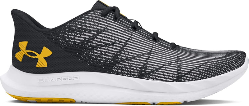Ua Charged Speed Swift mens Sneaker - Black / Black / Taxi