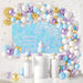 LuoluoHouse Shimmer Wall Panel Sequin Backdrop Panels 12 Packs-Iridescent Silver Backdrop for Graduation Anniversary Backdrop Wall Backdrops Engagement Decoration