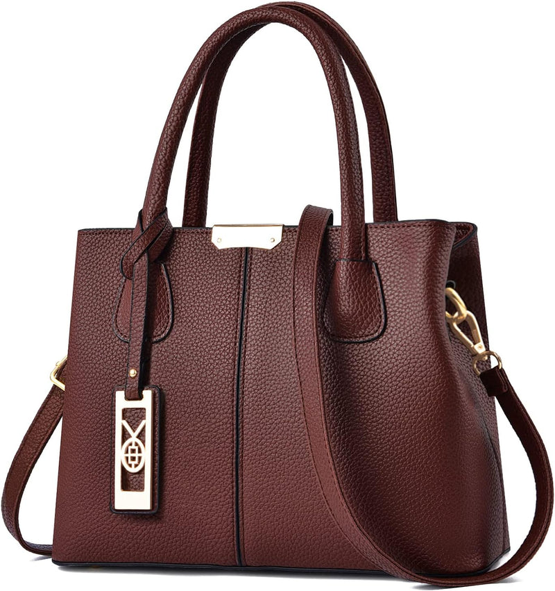 womens Chicarousal Crossbody purse for women Purses and Handbags - Burgundy Brown