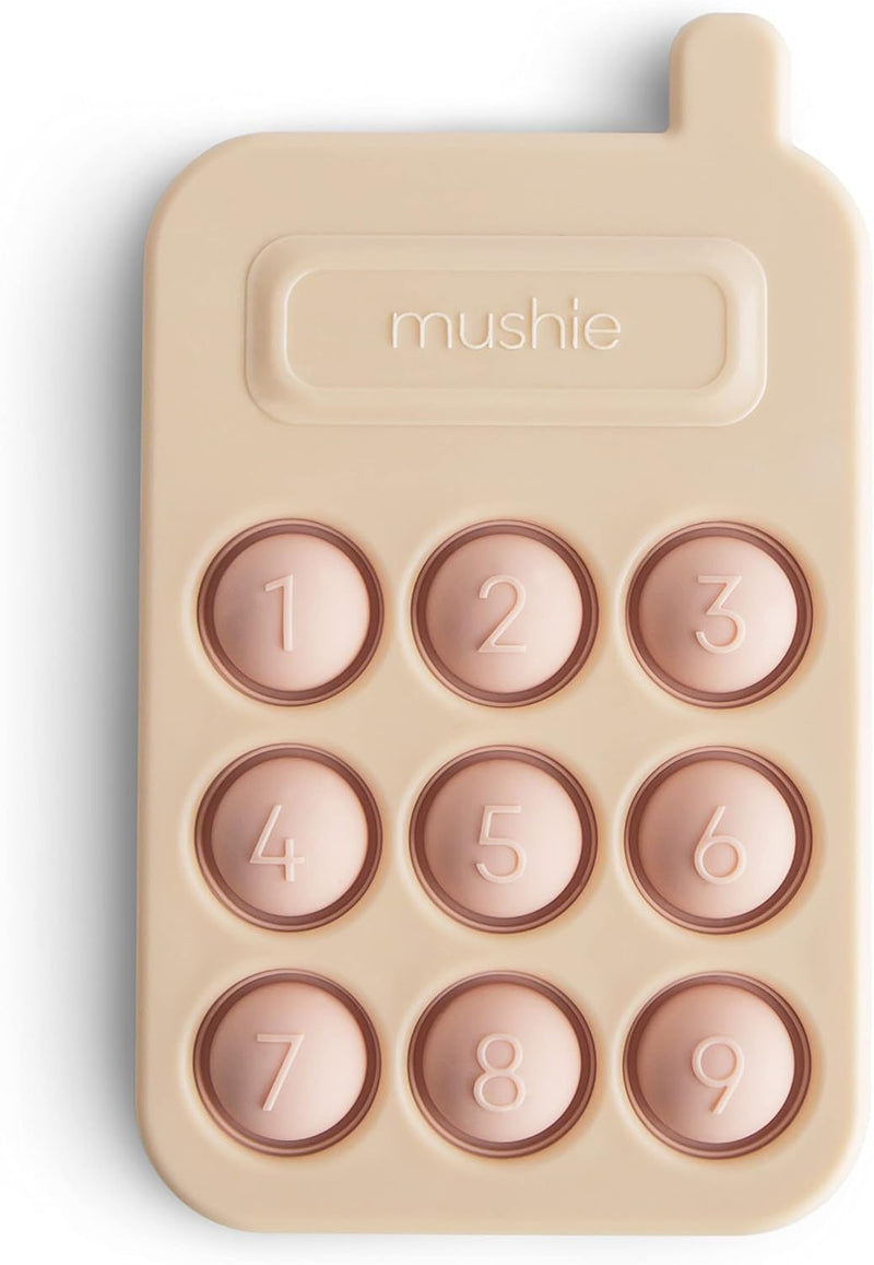 Phone Press Toy Push Pop Bubble Sensory Fidget Toy 10+ Months Stress Relief Toy BPA Free 100% Food Grade Silicone Tradewinds - Blush