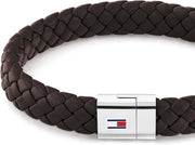 ROUND BRAIDED BRACELET MENS LEATHER BRACELET - 2790330