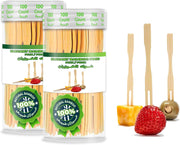 PESCADOR Fruit Picks (Short Fork, 100 Count) - Short Fork 200 Count