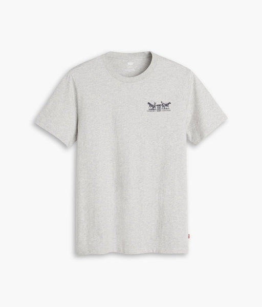 Mens Graphic Crewneck Tee classic - Grey