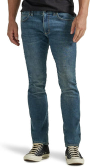 mens Modern Series Extreme Motion Slim Straight Leg Jean Jeans - blue