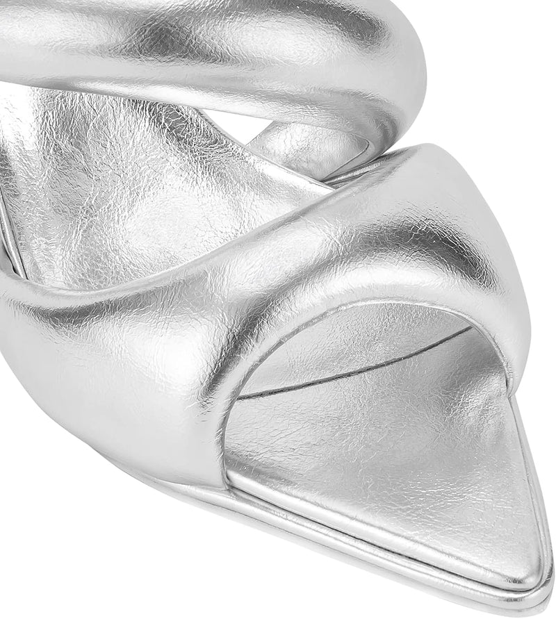 JW PEI Women's Sara Mule Heeled Sandals