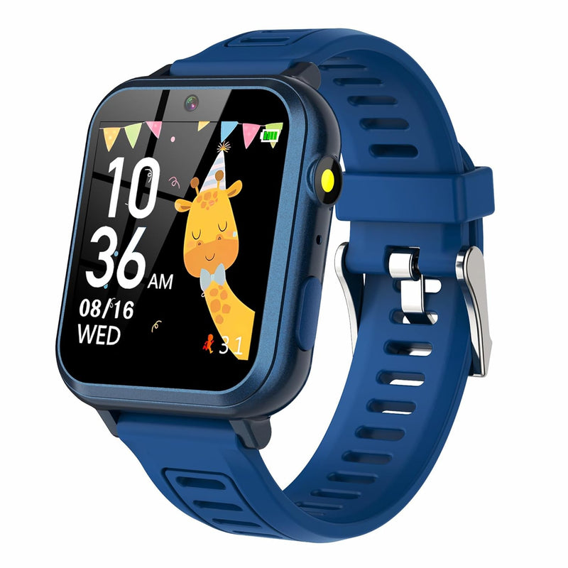 AIWIEP Kids Smart Watch for Boys Girls,Child Smartwatches with 16 Games Music Player Camera Alarm Clock Calculator 12/24 hr Touch Screen for Kids Age 4-12 Birthday Educational Learning Toys