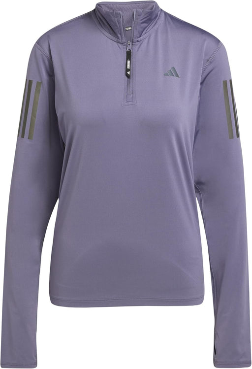 Women Own The Run Half-Zip Jacket Jacket (pack of 1) - Purple