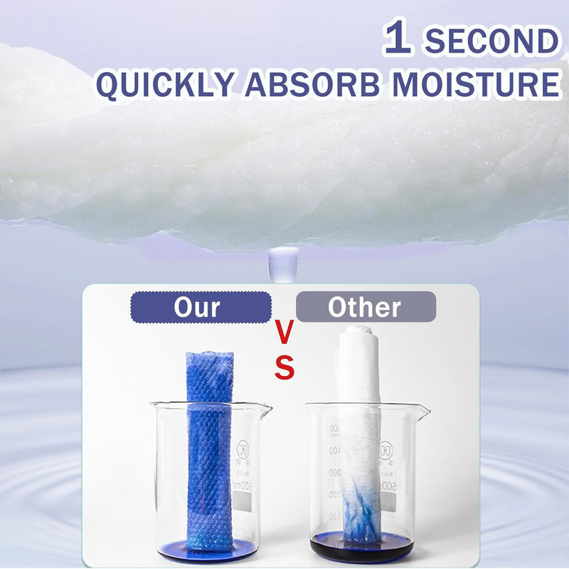 Face Clean Towels, Ultra Thick Disposable face towels, 80 Count Facial Wash Cloth for Sensitive Skin, Facial Tissue for Skincare and Makeup Remover (2 Pack)