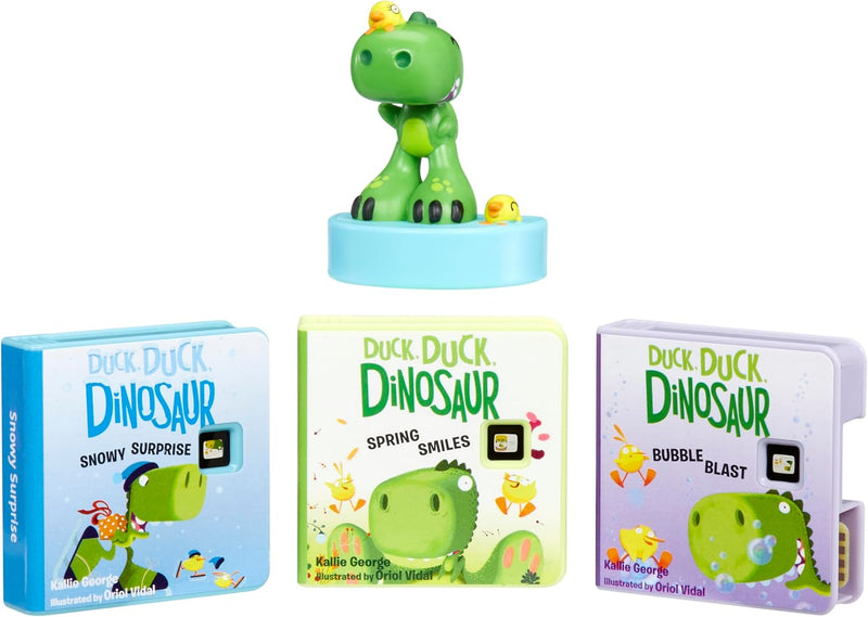 Story Dream Machine Sesame Street Cookie Monster & Friends Story Collection, Storytime, Books, Audio Play Character, Gift and Toy for Toddlers and Kids Girls Boys Ages 3+ - Duck, Duck, Dinosaur Collection