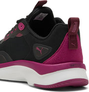 SOFTRIDE Orla PUMA Black-Berry-PUMA Whit womens Shoes - PUMA Black-Berry-PUMA White
