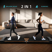 WENBO Walking Pad Under Desk Treadmill, Portable Treadmills Motorized Running Machine for Home, Remote Control Maximum Load 110kg