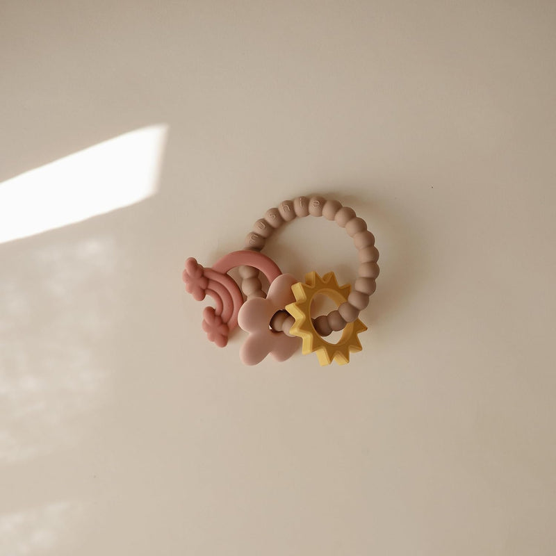 Silicone Nature Teething Ring Toy - Nature
