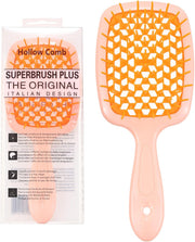 Hair Brush Comb For Hair Detangling Hair Brush Women Hair Styling Brush Hairbrush For Fine Hair Massage Comb Straw Hair Brush Vented Light Green+Purple - 009 Orange+Pink