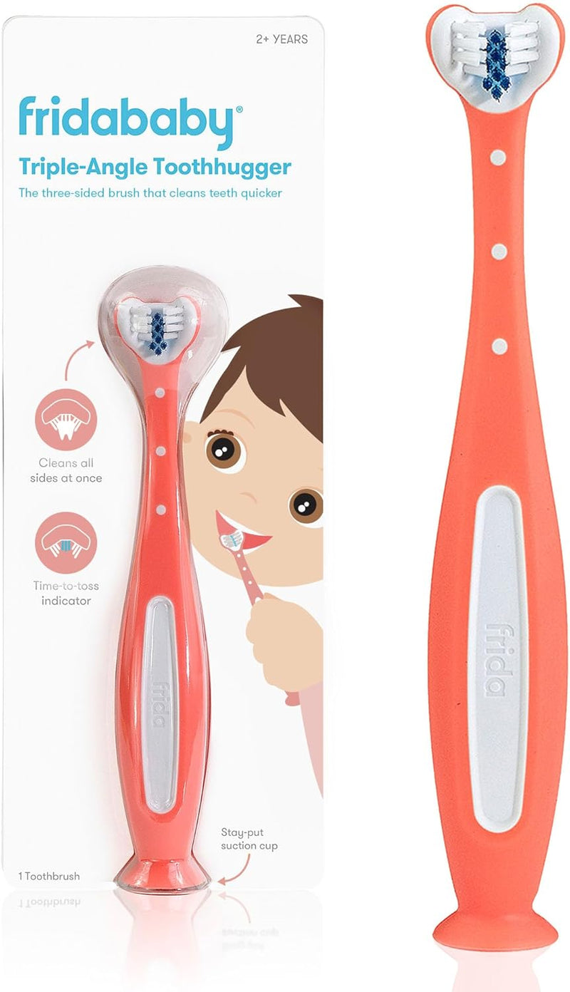 Triple Angle Toothhugger Training Toothbrush For Toddler Oral Care Pink - 1 Count (Pack of 1) Pink