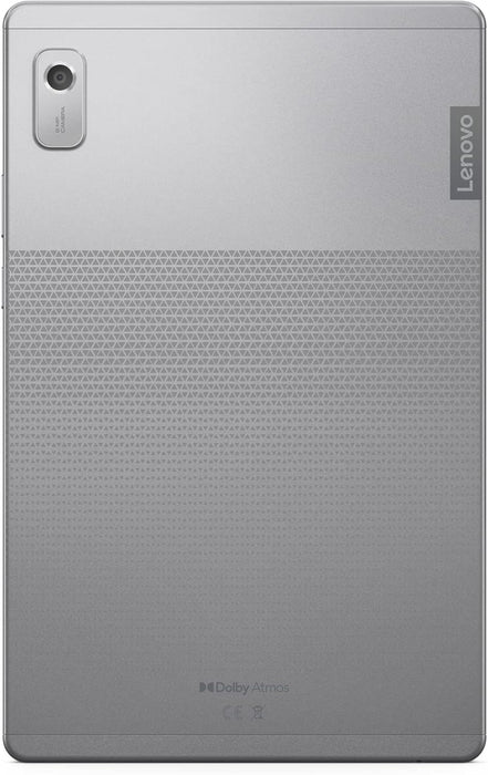 Lenovo Tab M9 with Clear Case and Protective Film, 9" HD (1340x800) IPS 400nits Anti-fingerprint, Touch display, MediaTek Helio G80 processor, 4GB RAM, 64GB SSD, Android 12 - [ZAC30052AE], ARCTIC GREY