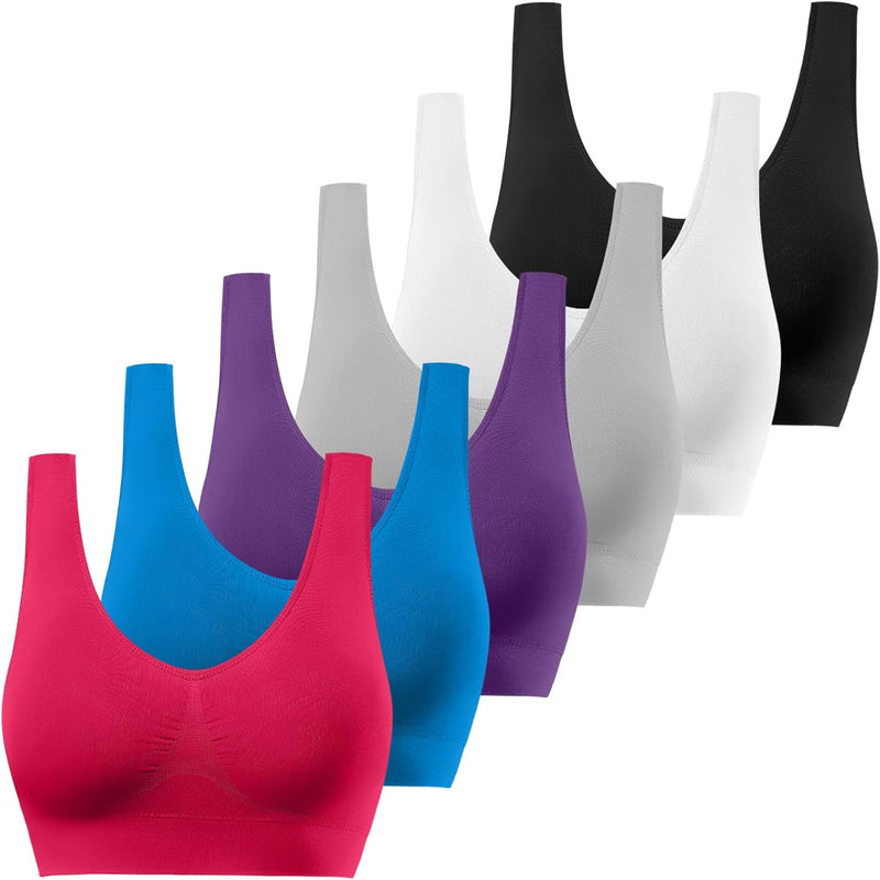SIMIYA, Seamless, womens, Sports Bra