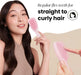 Purfex Hair Brush Large Detangler Hairbrush, Perfect for Long, Thick, Curly & Textured Hair, Two-Tiered Teeth for Gentle Detangling, Reduces Breakage, for Men Women, Ergonomic Handle