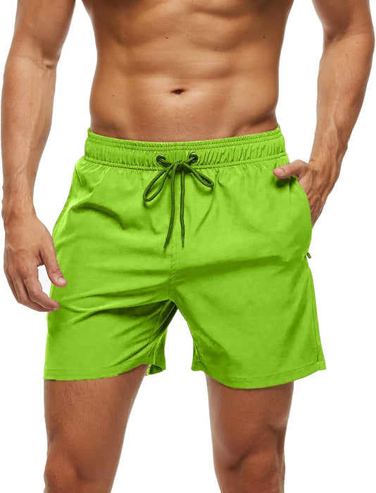 Mens Swimming Trunks Swim Shorts Gym Athletic Workout Running Sports Golf Lounge Clothes Casual Summer Beach