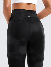 CRZ YOGA Women's Butter Luxe Leggings 25 Inches - High Waisted Buttery Soft Comfort Lounge Leggings