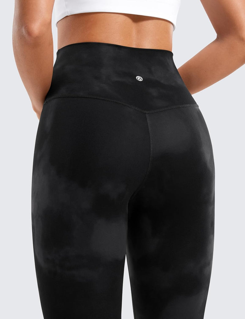CRZ YOGA Women's Butter Luxe Leggings 25 Inches - High Waisted Buttery Soft Comfort Lounge Leggings