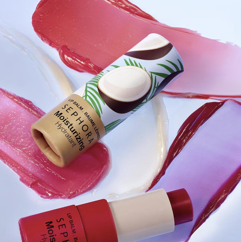 Moisturizing Lip Balm - Lip Care With 8 Hours of Hydration - Cherry, 3.50g