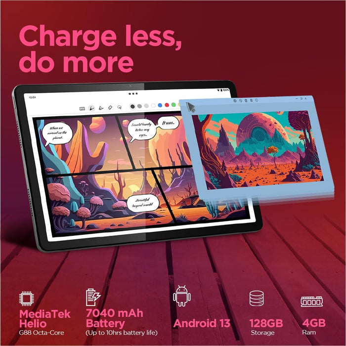 Lenovo Tab M11 with Pen| Wi-Fi Connectivity| 8 GB RAM, 128 GB ROM|11 Inch Screen| 90 Hz, 72% NTSC, FHD Display| Quad Speakers with Dolby Atmos|Octa-Core Processor |13 MP Rear Camera, Green