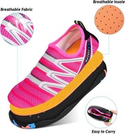 Water Shoes for Men Women, Swim Shoes Beach Pool Shoes Non-Slip Quick Dry Aqua Socks, Adult Barefoot Sports Shoes for Surf Water Yoga