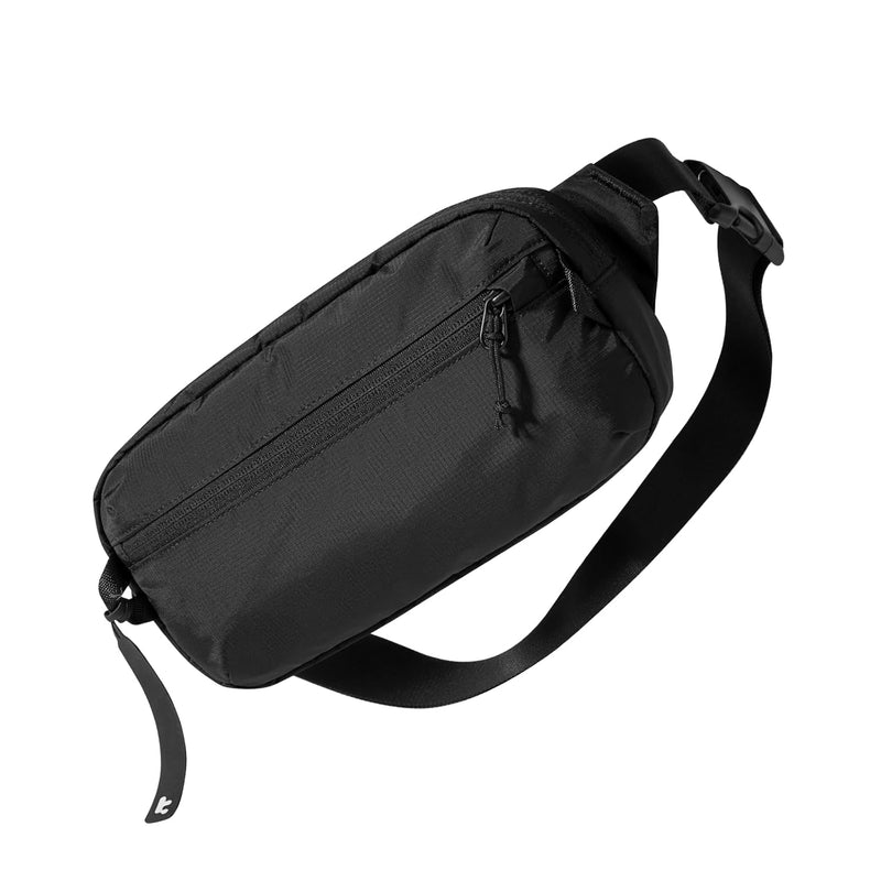 tomtoc Anti-Theft Sling Bag 3.5 L - Lightweight Shoulder Bag with RFID Protection for Switch 2 2025 | Water-Repellent & Organiser Chest Bag for Men & Women | Everyday Life, Travel, EDC | Black