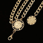 Multilayer Metal Waist Chain, Dress Belts for Women, Cowgirl Boho Waist Chain Belt for Dresses Jeans Pants