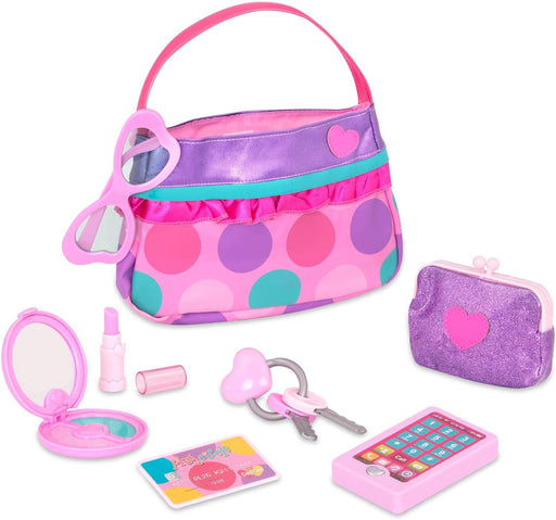 Battat Makeup & Beauty Set Dress Up Fashion Accessories Pretend Play Toys For Kids Ages 3 Years Old & Up Princess Purse Set - Purse Set