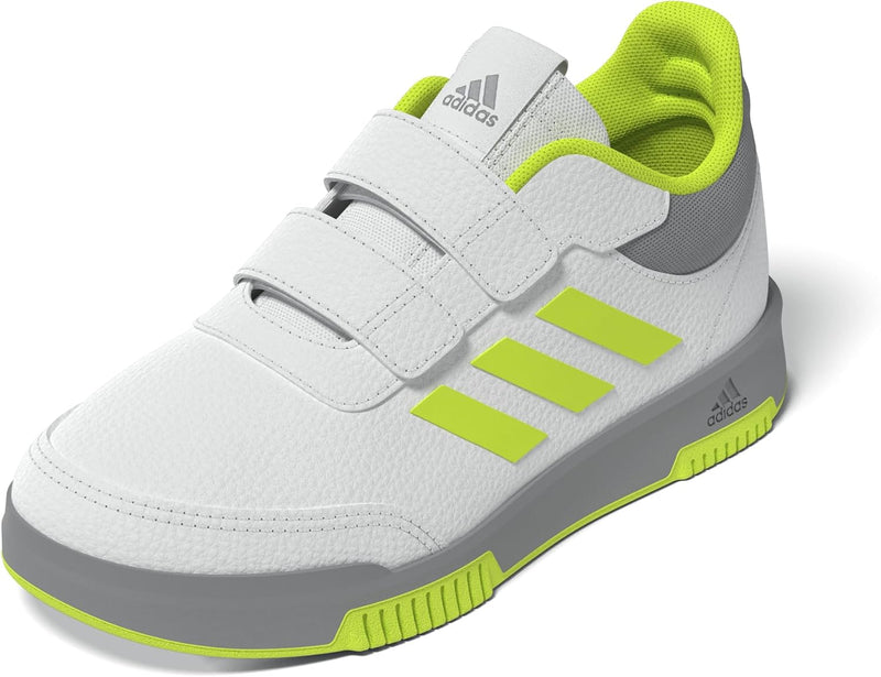 Tensaur Hook And Loop Shoes unisex-child Shoes - Cloud White Lucid Lemon Grey Three