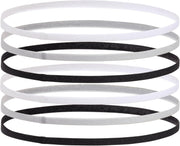 Women's UA Mini Elastic 6-Pack Headbands Black / / Mod Gray OSFM