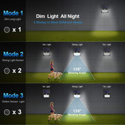 Wireless IP 65 Waterproof 42 LED Solar Lights - Pack of 10/3 Working Mode - 10Pack
