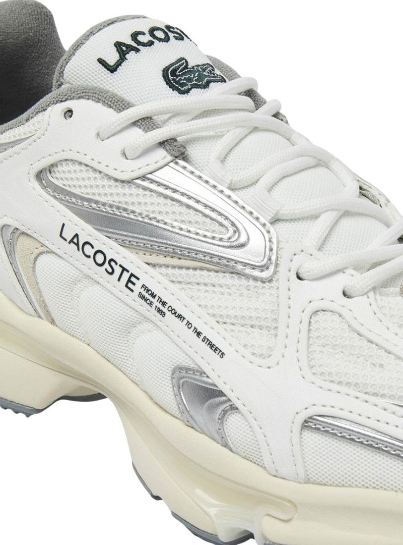 L003 2K24 224 1 SMA Sneakers for Men 9.5 White/Grey, 44 EU