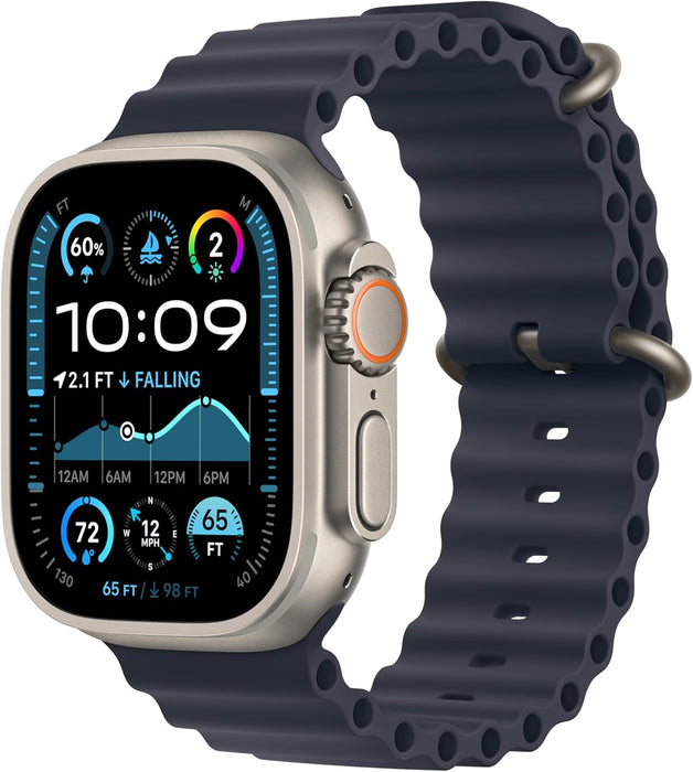 Apple Watch Band - Ocean Band - 49mm - Ice Blue - One Size
