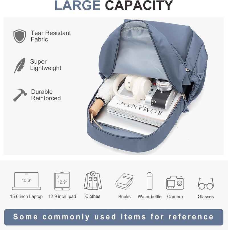 livbote School Backpack Teenager Backpack School Women Men Waterproof Lightweight Daypack Daypack Travel Backpack for Girls Boys