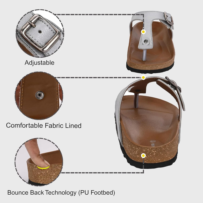 Centrino 7692 womens Cushion Sliders/Slippers