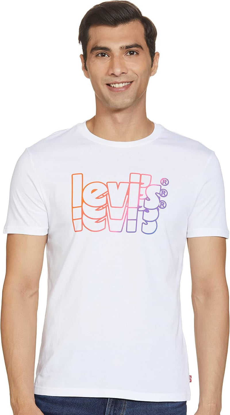 Levi's Men's Regular T-Shirt (16960-0786_Black Beauty L)