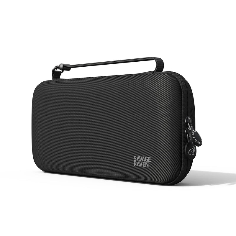 Savage Raven by Skull & Co. Every Day Slim Carrying Case for Nintendo Switch 2: Portable Hard Shell Protective Travel Case, Gaming Case, Console Protection Case, Accessories, Storage, Black