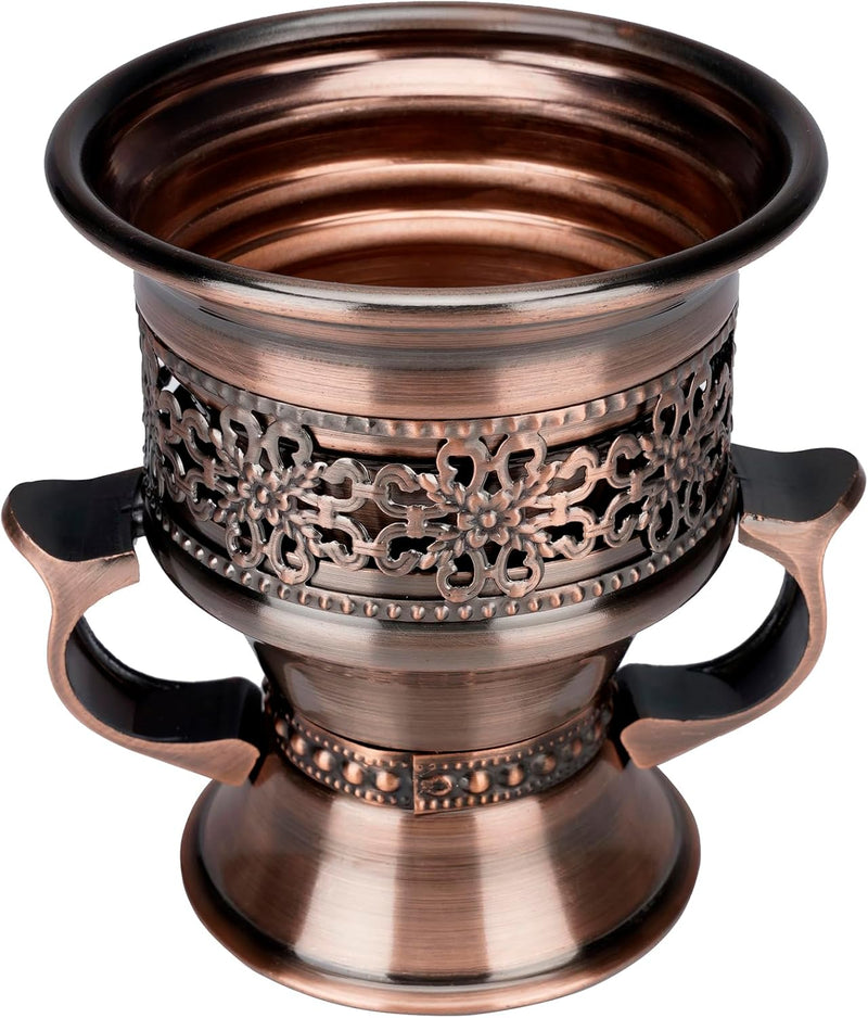 YIASSON Bakhoor Burner, Oud Burner, Resin Incense Burner, Cone Incense Burner, Charcoal Incense BurnerFrankincense Resin Burner, Incense Burner, Censer for Yoga, Cones Incense Burner