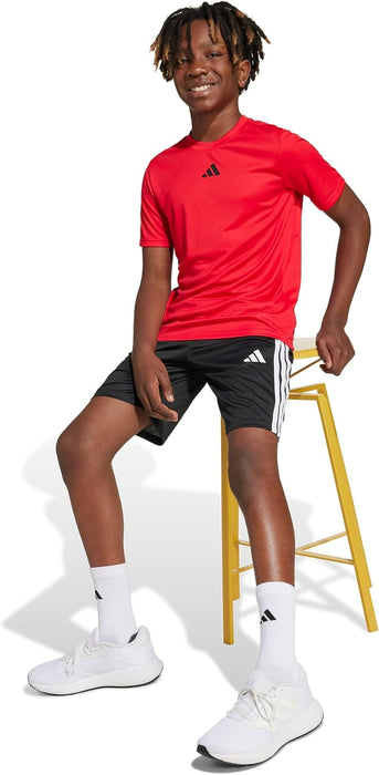 adidas Unisex Kids Train Essentials 3-stripes T-shirt Set TRACKSUIT