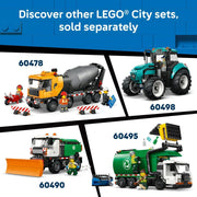 City Jet vs. Car 60489 Building Toy, Plane, Supercar plus Pilot & Driver Minifigures, Play Set, Gift for 6+ Year Old Boys & Girls, 259 Pieces