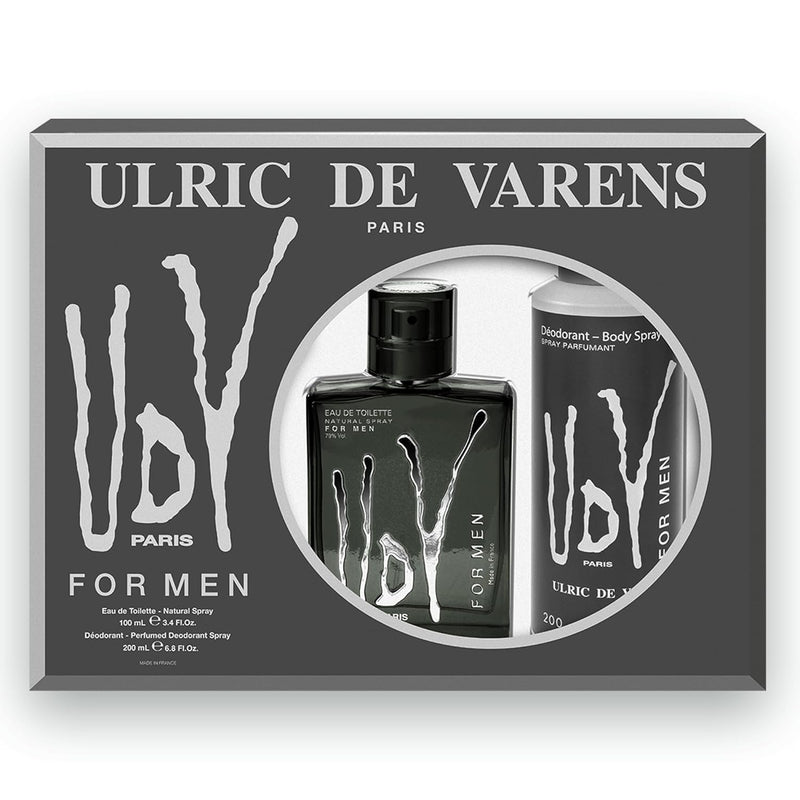 ULRIC DE VARENS FOR MEN EDT 100ML + 200ML