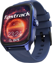 Astor FS1 Pro Smart Watch, 1.97' AMOLED Display, Bluetooth Calling, 100+ Sports Modes, SpO2 & Heart Rate Monitoring, Women's Health, IP68, Up to 5 Days Battery, Functional Crown - Blue