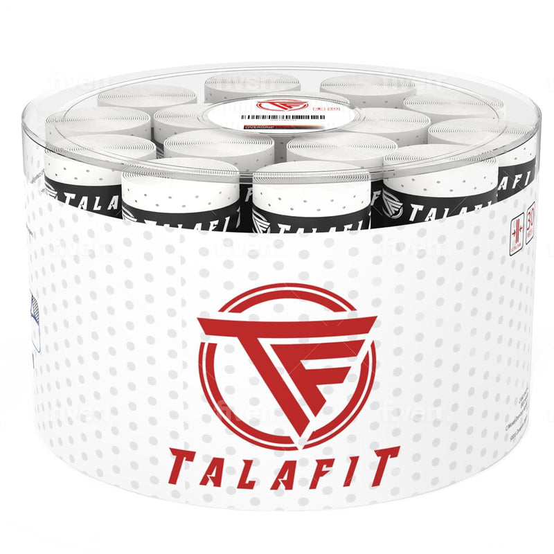 TALAFIT OverGrips Padel Ultra ADHERENTS - Pro Model Padel Grip - Paddle Grip - Perforated Padel Overgrip - Tennis Grip - Padel Accessories - Maximum Grip ??AED?124.22
